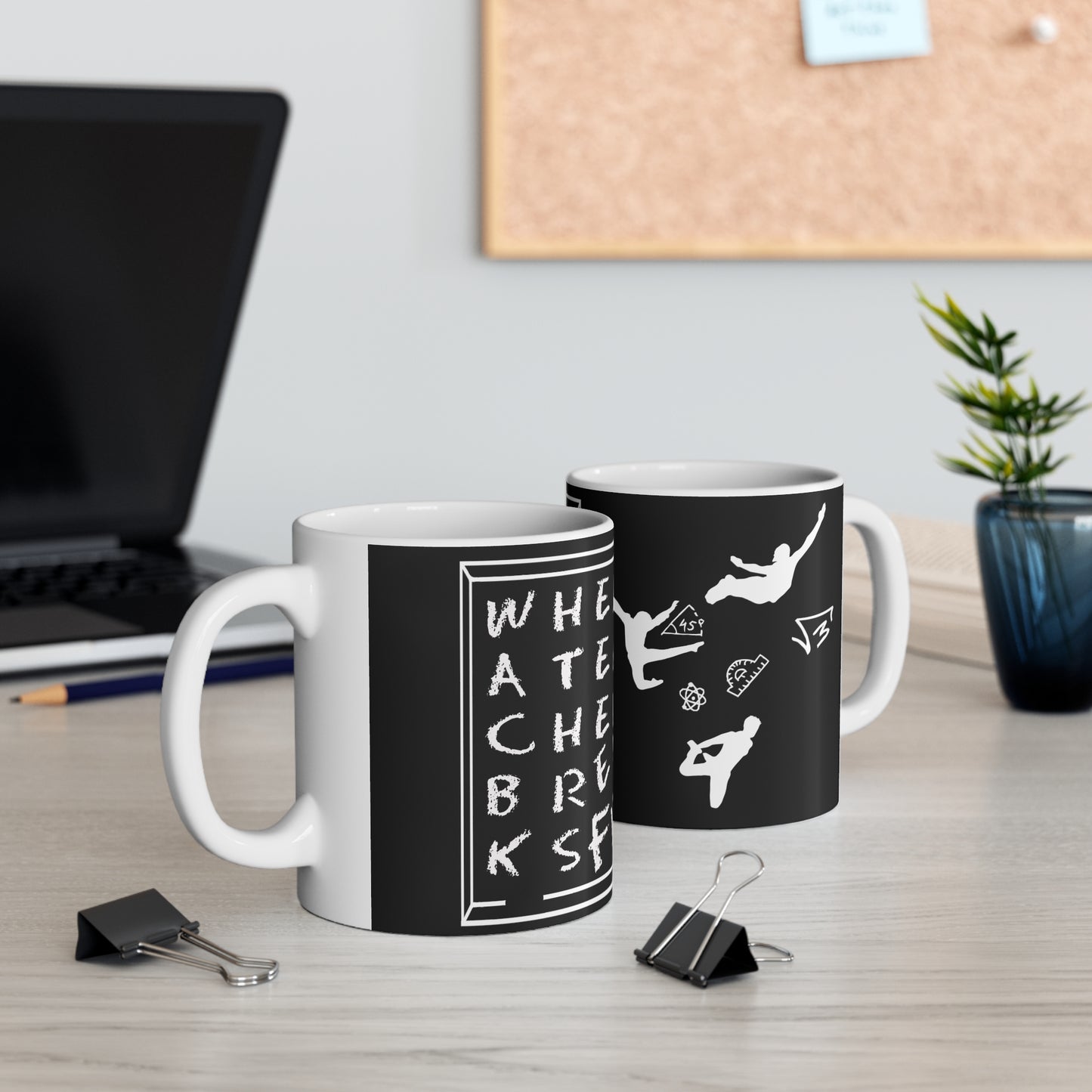 When a Teacher Breaks Free Ceramic Mug