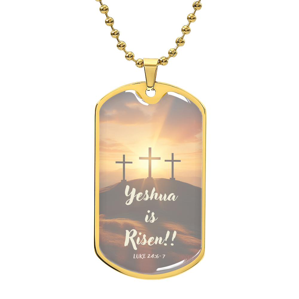 Resurrection Dog Tag
